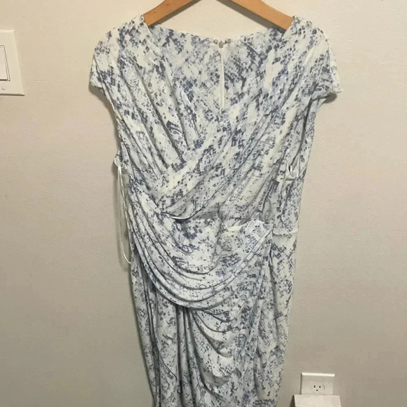 Dkny sleeveless dress midi size 14/16 - Picture 3 of 6